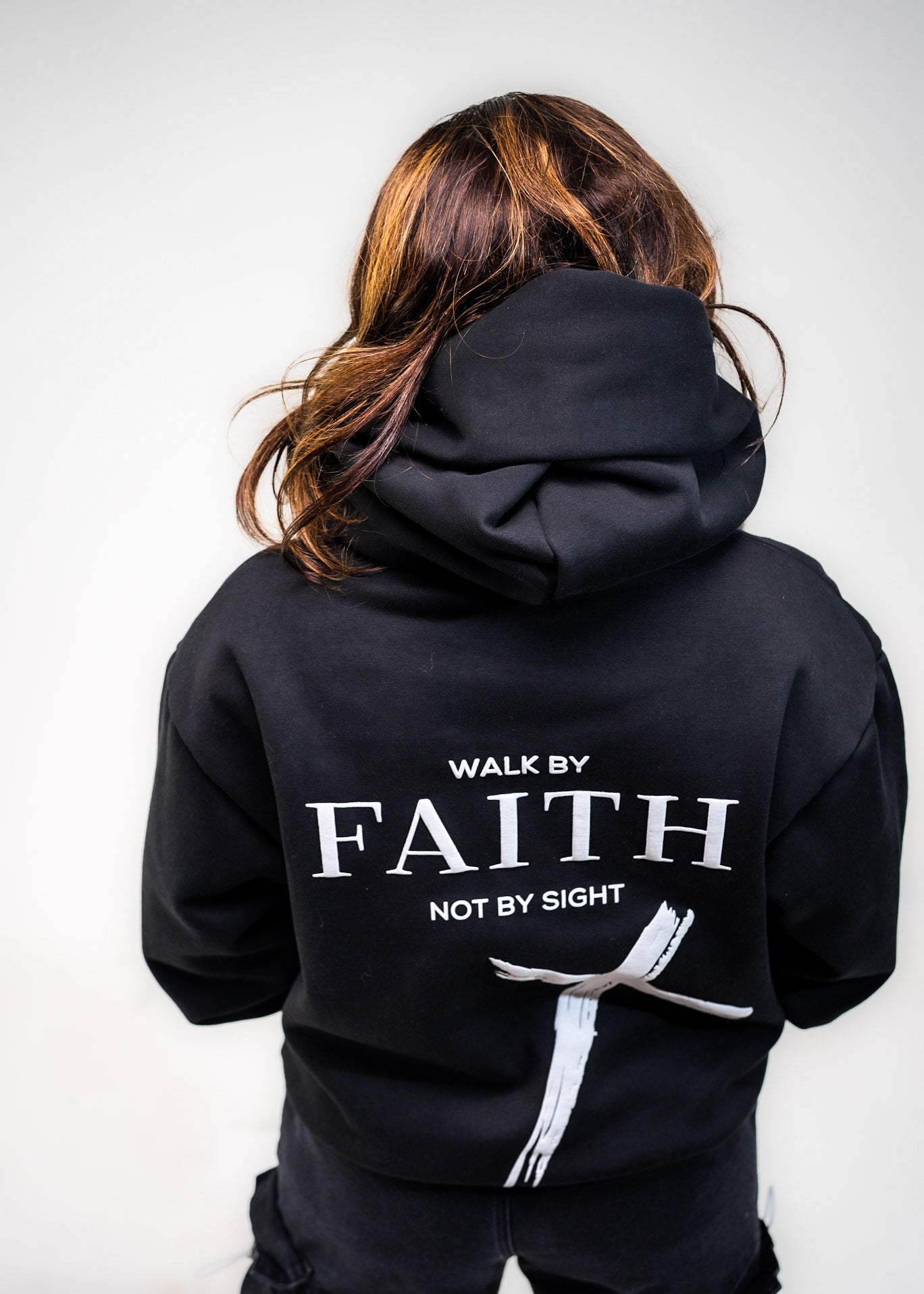 Walk By Faith Fleece Hoodie